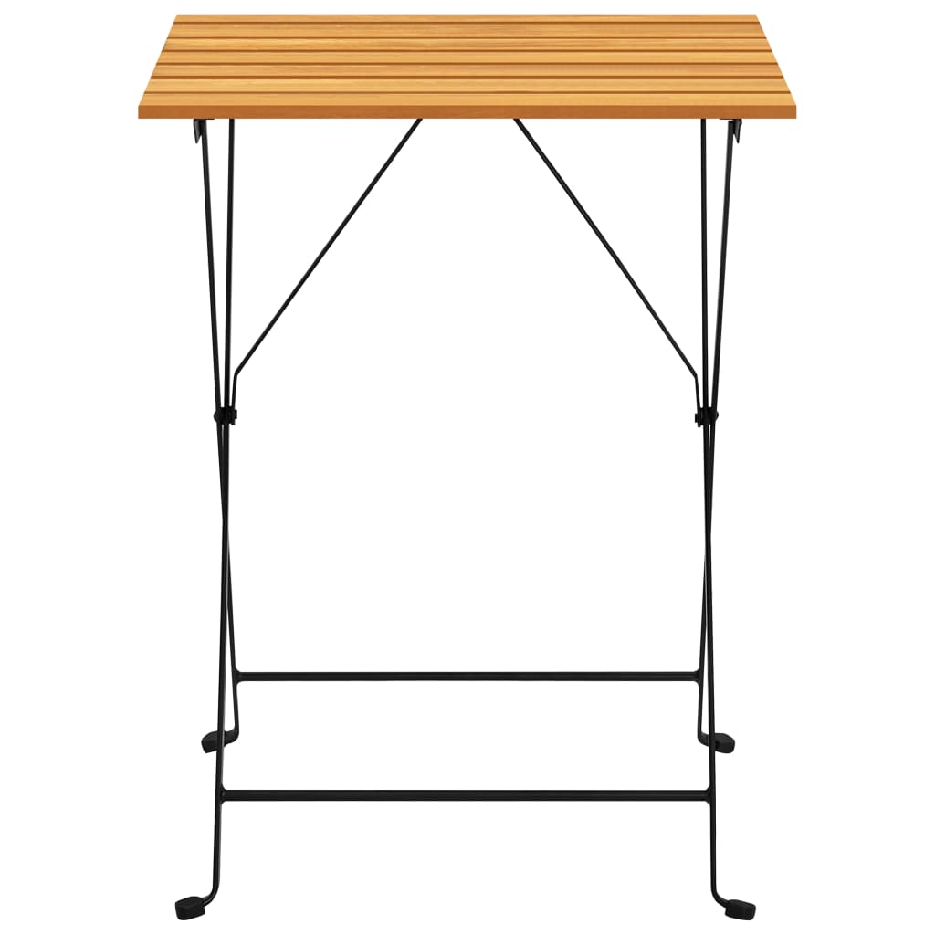 3 Piece Folding Bistro Set Solid Acacia Wood- Outdoor Furniture Sets - HomeShopIreland - Home Shop Ireland - Outdoor Furniture Sets - 3 Piece Folding Bistro Set Solid Acacia Wood