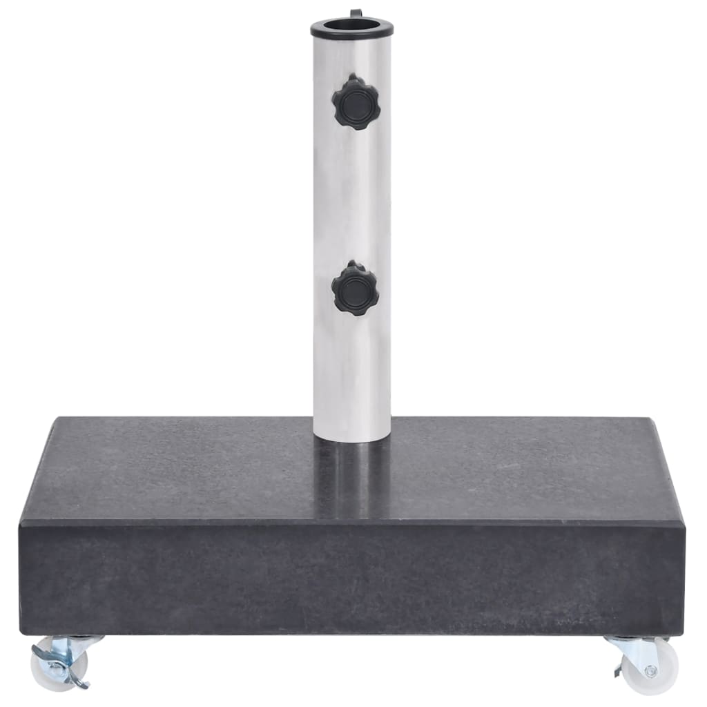 Umbrella Base Black 45x25x8 cm Granite- Outdoor Umbrella Bases - HomeShopIreland - Home Shop Ireland - Outdoor Umbrella Bases - Umbrella Base Black 45x25x8 cm Granite