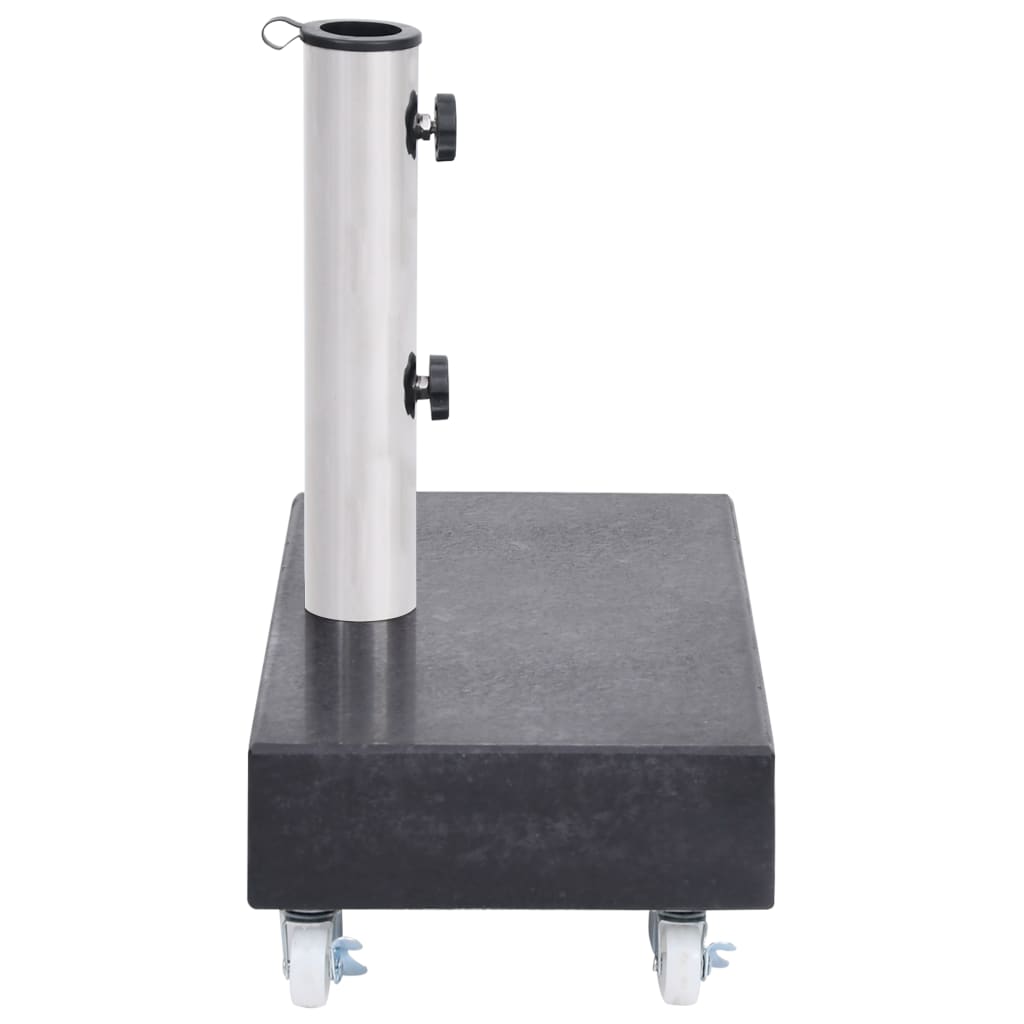Umbrella Base Black 45x25x8 cm Granite- Outdoor Umbrella Bases - HomeShopIreland - Home Shop Ireland - Outdoor Umbrella Bases - Umbrella Base Black 45x25x8 cm Granite