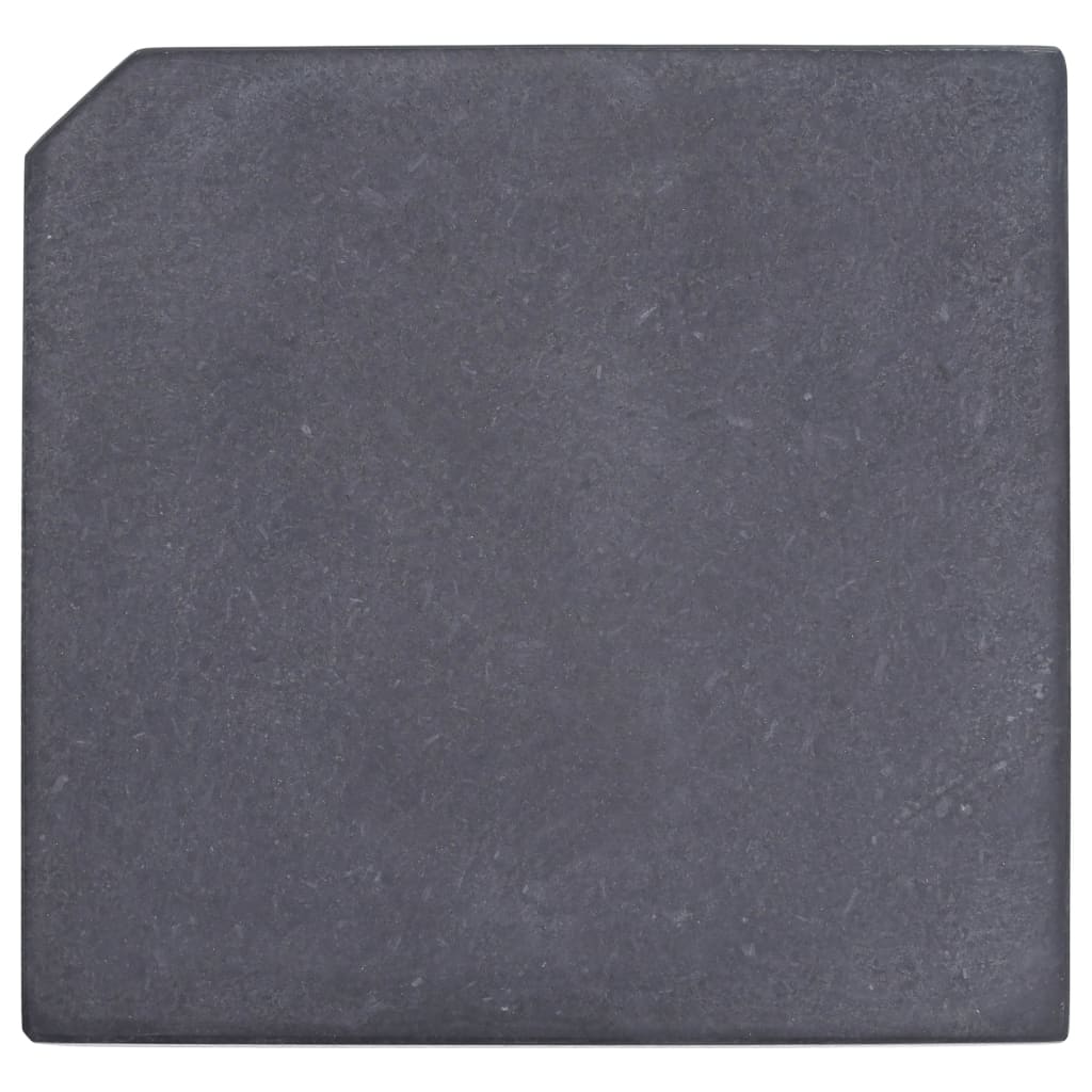 Umbrella Base Black 47x47x4.5 cm Granite- Outdoor Umbrella Bases - HomeShopIreland - Home Shop Ireland - Outdoor Umbrella Bases - Umbrella Base Black 47x47x4.5 cm Granite