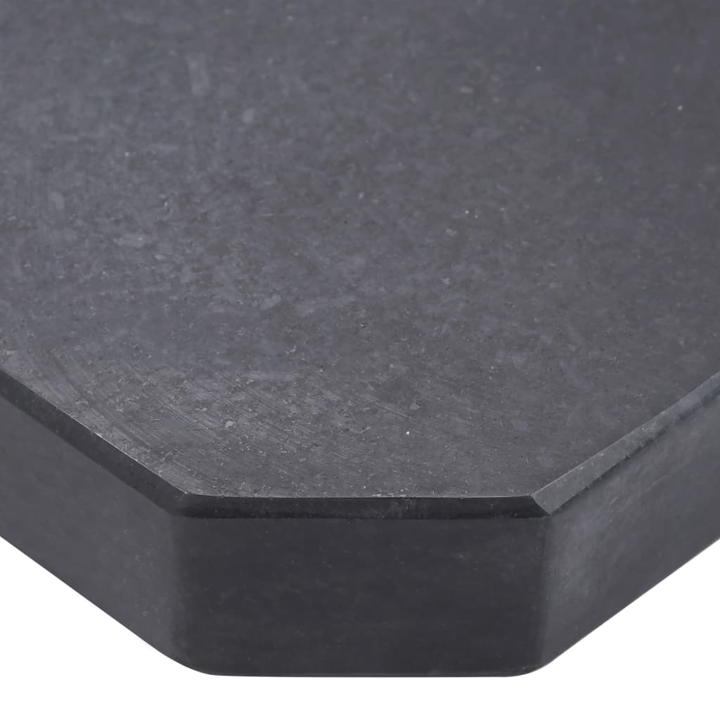 Umbrella Base Black 47x47x4.5 cm Granite- Outdoor Umbrella Bases - HomeShopIreland - Home Shop Ireland - Outdoor Umbrella Bases - Umbrella Base Black 47x47x4.5 cm Granite