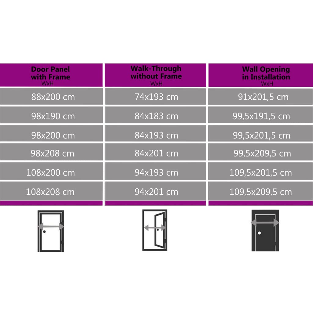 Front Door Aluminium and PVC White 110x210 cm- Home Doors - HomeShopIreland - Home Shop Ireland - Home Doors - Front Door Aluminium and PVC White 110x210 cm