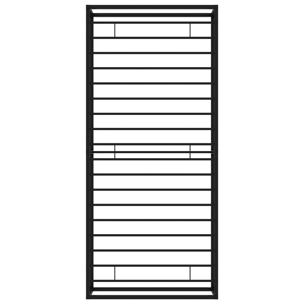 Bed Frame Black Metal 90x200 cm- Beds & Bed Frames - HomeShopIreland - Home Shop Ireland - Beds & Bed Frames - Bed Frame Black Metal 90x200 cm