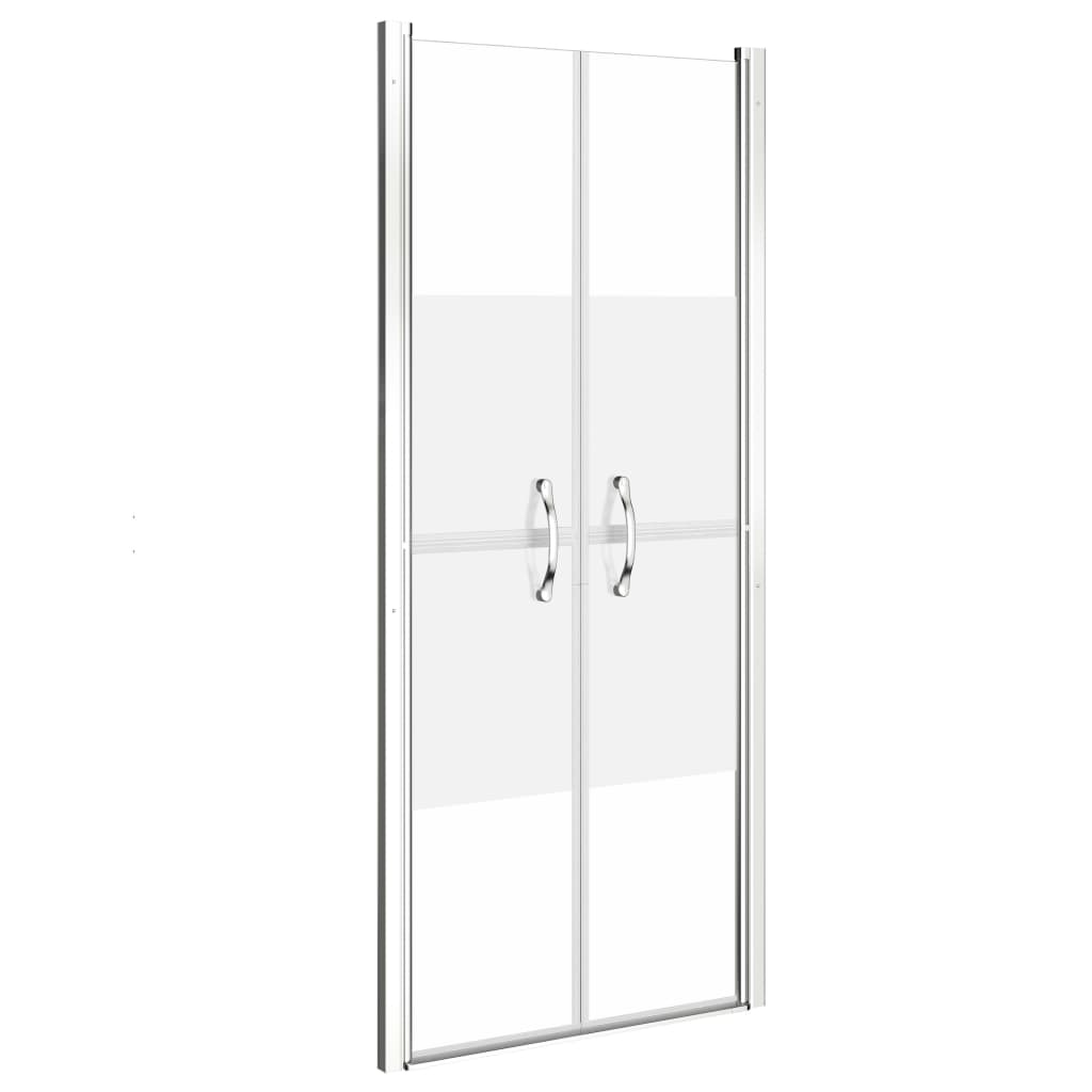 Shower Door Half Frosted ESG 76x190 cm- Shower Doors & Enclosures - HomeShopIreland - Home Shop Ireland - Shower Doors & Enclosures - Shower Door Half Frosted ESG 76x190 cm