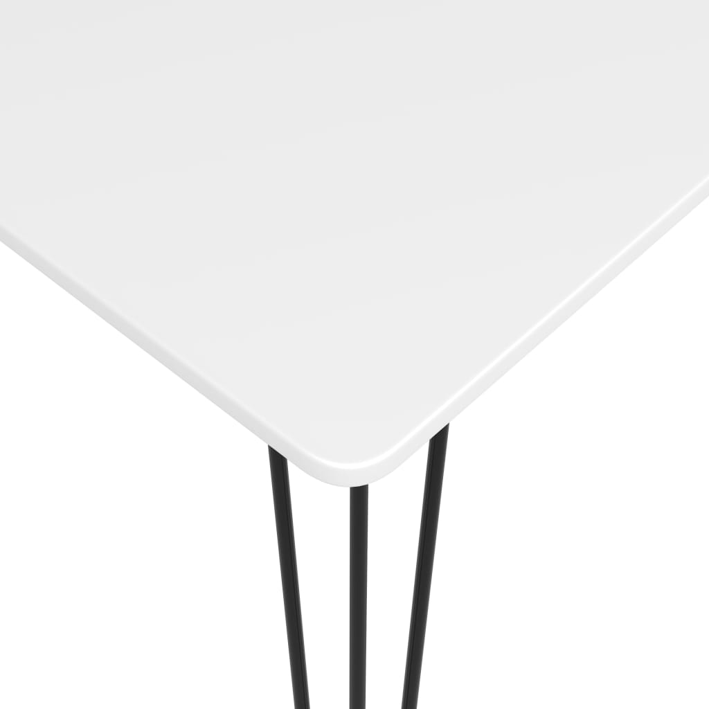 5 Piece Bar Set White and Black- Kitchen & Dining Furniture Sets - HomeShopIreland - Home Shop Ireland - Kitchen & Dining Furniture Sets - 5 Piece Bar Set White and Black