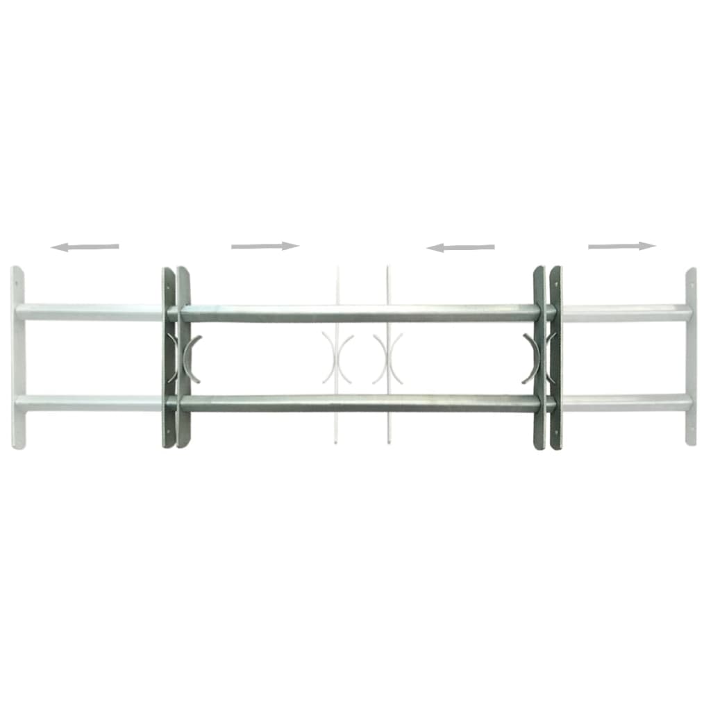Adjustable Security Grilles for Windows 2 pcs 700-1050 mm- Windows - HomeShopIreland - Home Shop Ireland - Windows - Adjustable Security Grilles for Windows 2 pcs 700-1050 mm