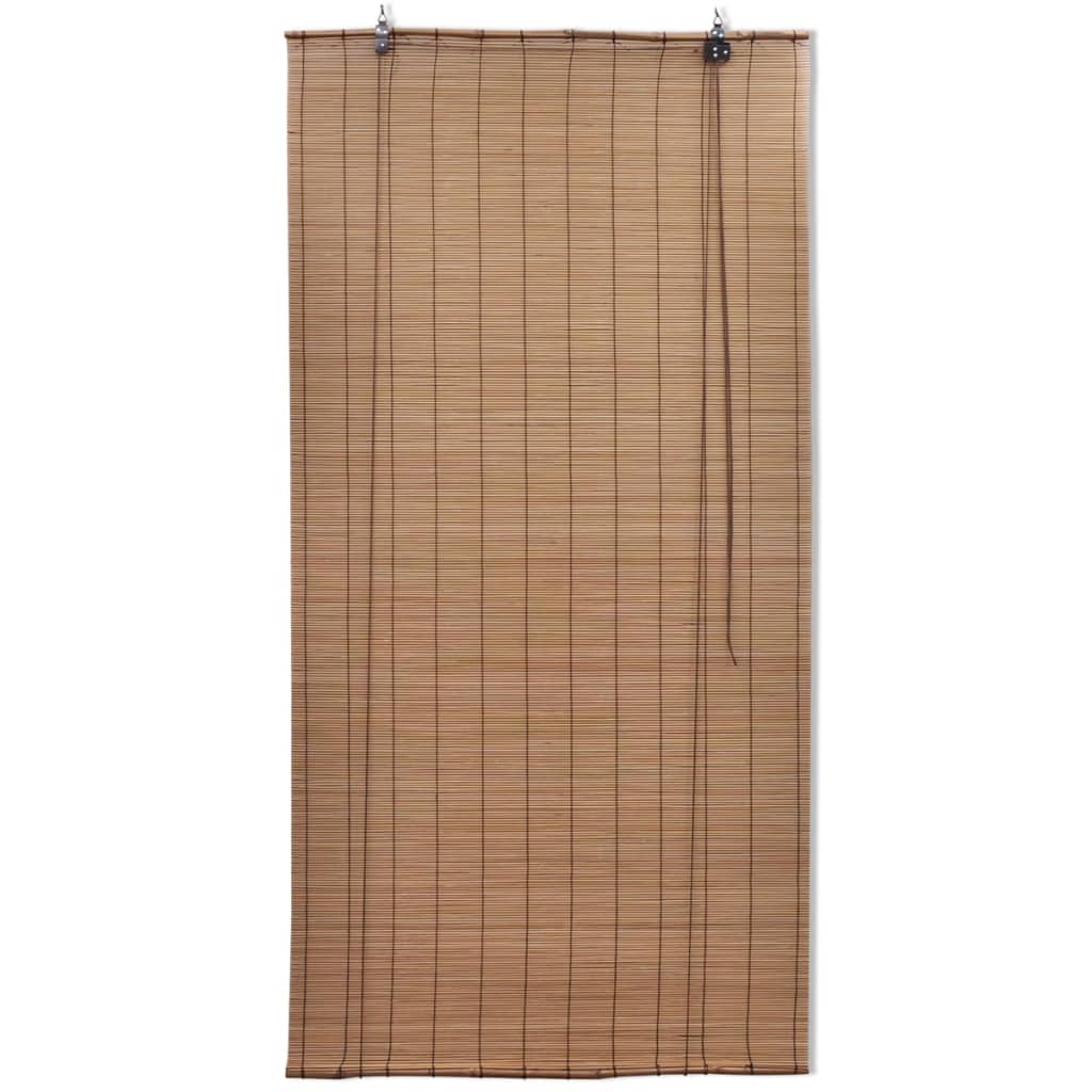 Bamboo Roller Blinds 2 pcs Brown 120x220 cm- Window Blinds & Shades - HomeShopIreland - Home Shop Ireland - Window Blinds & Shades - Bamboo Roller Blinds 2 pcs Brown 120x220 cm