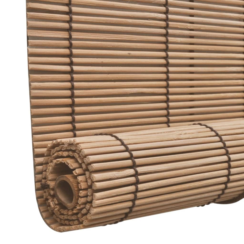 Bamboo Roller Blinds 2 pcs Brown 120x220 cm- Window Blinds & Shades - HomeShopIreland - Home Shop Ireland - Window Blinds & Shades - Bamboo Roller Blinds 2 pcs Brown 120x220 cm