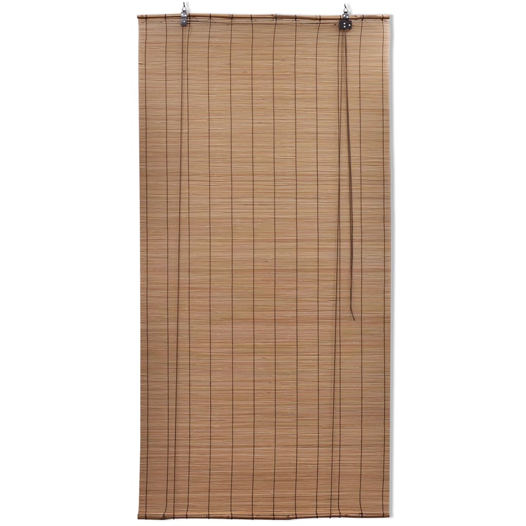 Bamboo Roller Blinds 2 pcs 150x220 cm Brown- Window Blinds & Shades - HomeShopIreland - Home Shop Ireland - Window Blinds & Shades - Bamboo Roller Blinds 2 pcs 150x220 cm Brown