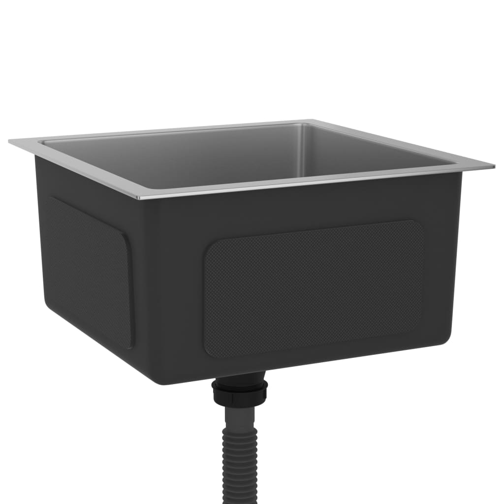 Handmade Kitchen Sink with Strainer Stainless Steel- Kitchen & Utility Sinks - HomeShopIreland - Home Shop Ireland - Kitchen & Utility Sinks - Handmade Kitchen Sink with Strainer Stainless Steel