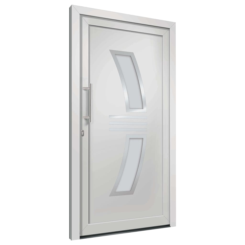 Front Door White 98x208 cm- Home Doors - HomeShopIreland - Home Shop Ireland - Home Doors - Front Door White 98x208 cm