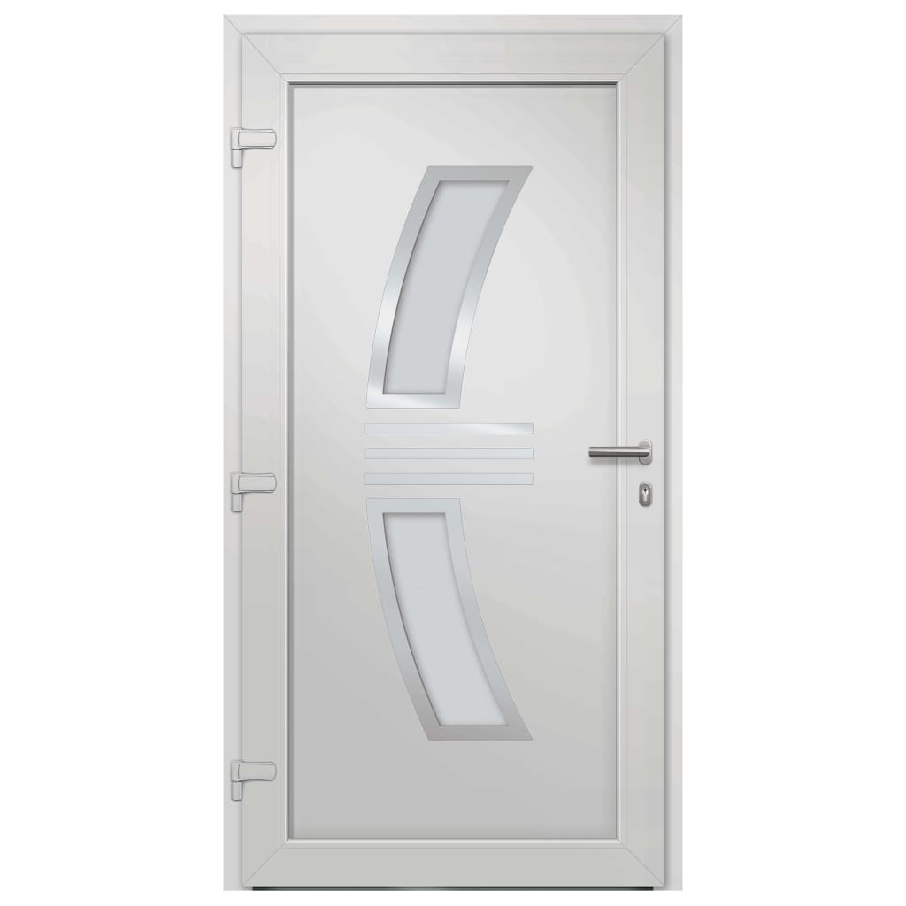 Front Door White 98x208 cm- Home Doors - HomeShopIreland - Home Shop Ireland - Home Doors - Front Door White 98x208 cm