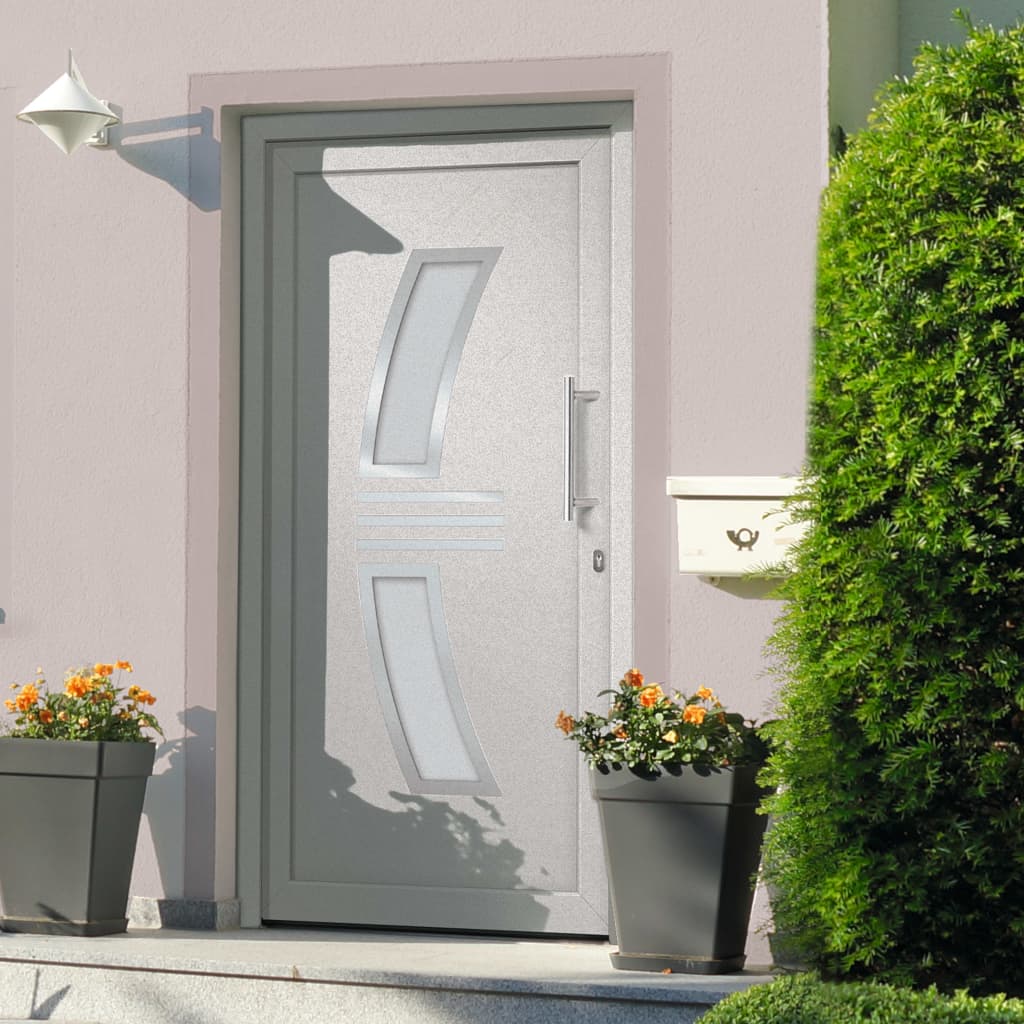 Front Door White 98x208 cm- Home Doors - HomeShopIreland - Home Shop Ireland - Home Doors - Front Door White 98x208 cm