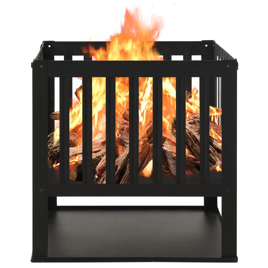 Fire Pit 40x40x40 cm Steel- Fireplaces - HomeShopIreland - Home Shop Ireland - Fireplaces - Fire Pit 40x40x40 cm Steel