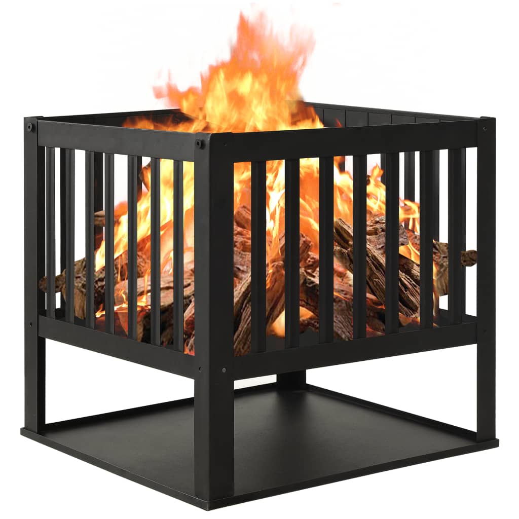 Fire Pit 40x40x40 cm Steel- Fireplaces - HomeShopIreland - Home Shop Ireland - Fireplaces - Fire Pit 40x40x40 cm Steel