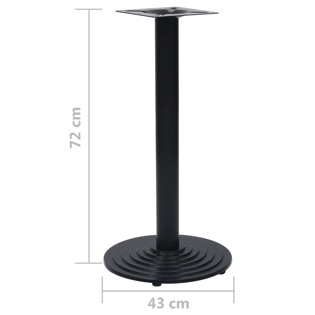 Bistro Table Leg Black Ã˜43x72 cm Cast Iron- Table Legs - HomeShopIreland - Home Shop Ireland - Table Legs - Bistro Table Leg Black Ã˜43x72 cm Cast Iron