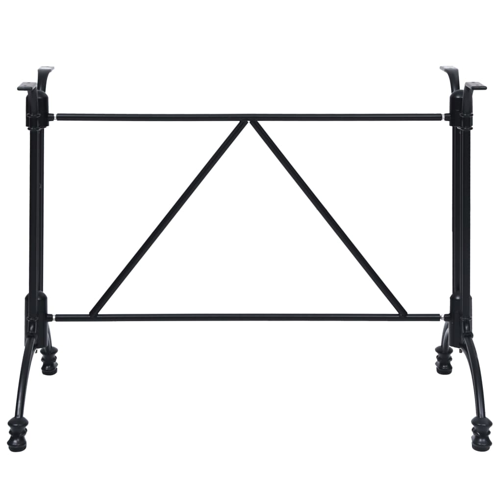 Bistro Table Leg Black 93x60x72 cm Cast Aluminium- Table Legs - HomeShopIreland - Home Shop Ireland - Table Legs - Bistro Table Leg Black 93x60x72 cm Cast Aluminium