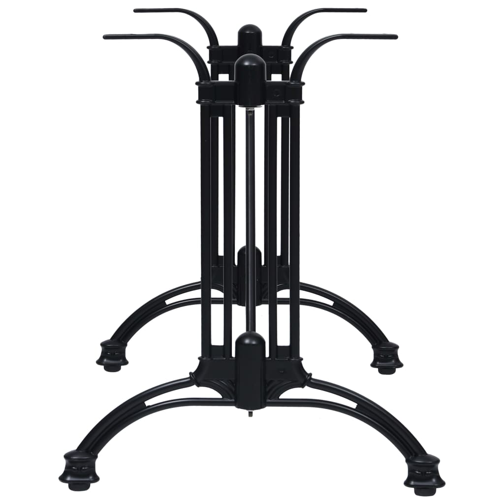 Bistro Table Leg Black 93x60x72 cm Cast Aluminium- Table Legs - HomeShopIreland - Home Shop Ireland - Table Legs - Bistro Table Leg Black 93x60x72 cm Cast Aluminium