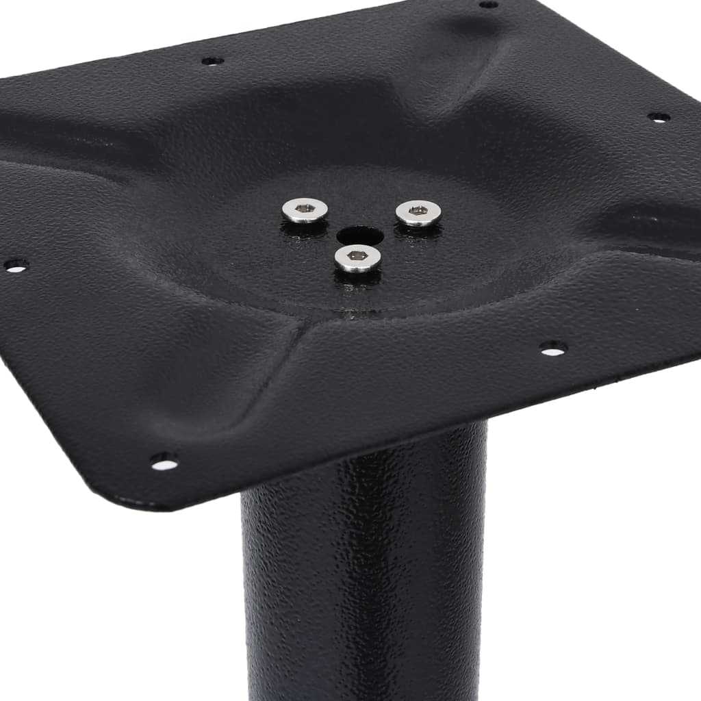 Bistro Table Leg Black 70x40x72 cm Cast Iron- Table Legs - HomeShopIreland - Home Shop Ireland - Table Legs - Bistro Table Leg Black 70x40x72 cm Cast Iron