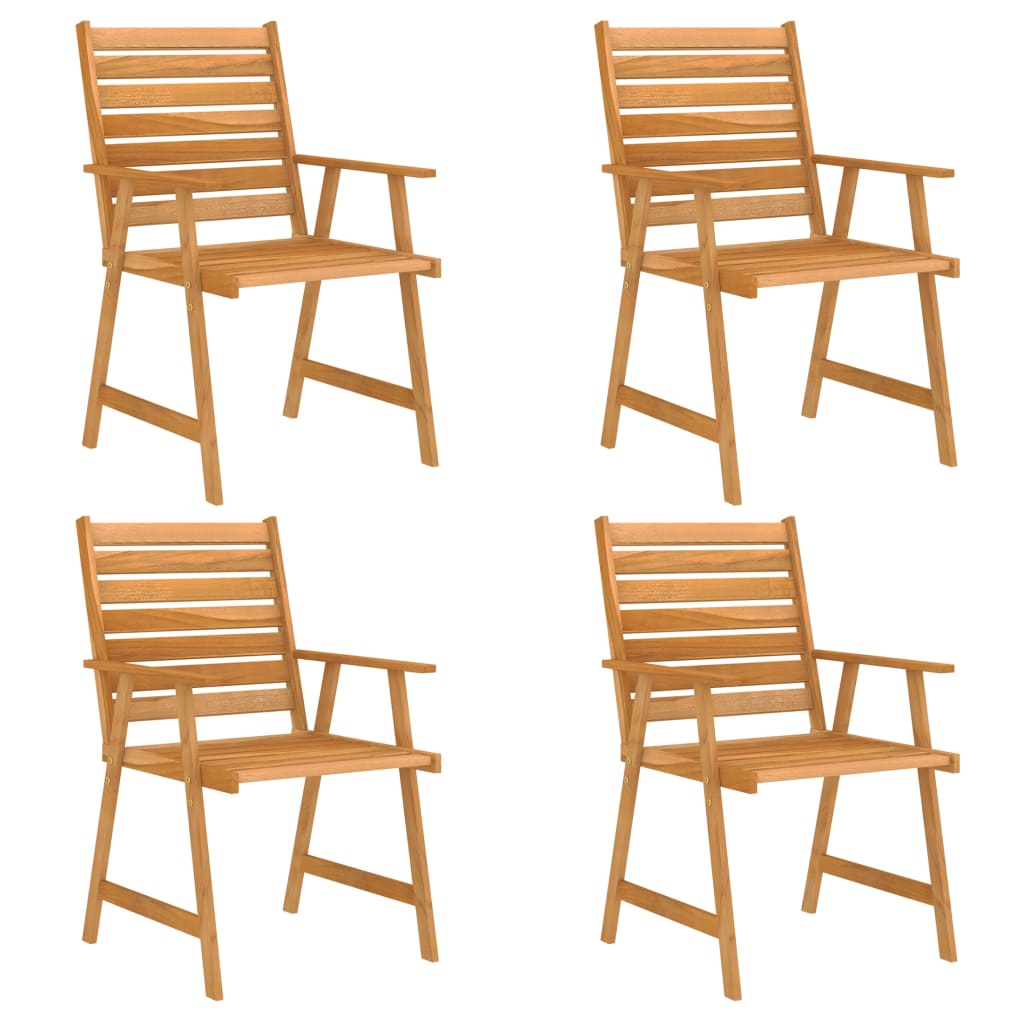 5 Piece Garden Dining Set Solid Acacia Wood- Outdoor Furniture Sets - HomeShopIreland - Home Shop Ireland - Outdoor Furniture Sets - 5 Piece Garden Dining Set Solid Acacia Wood