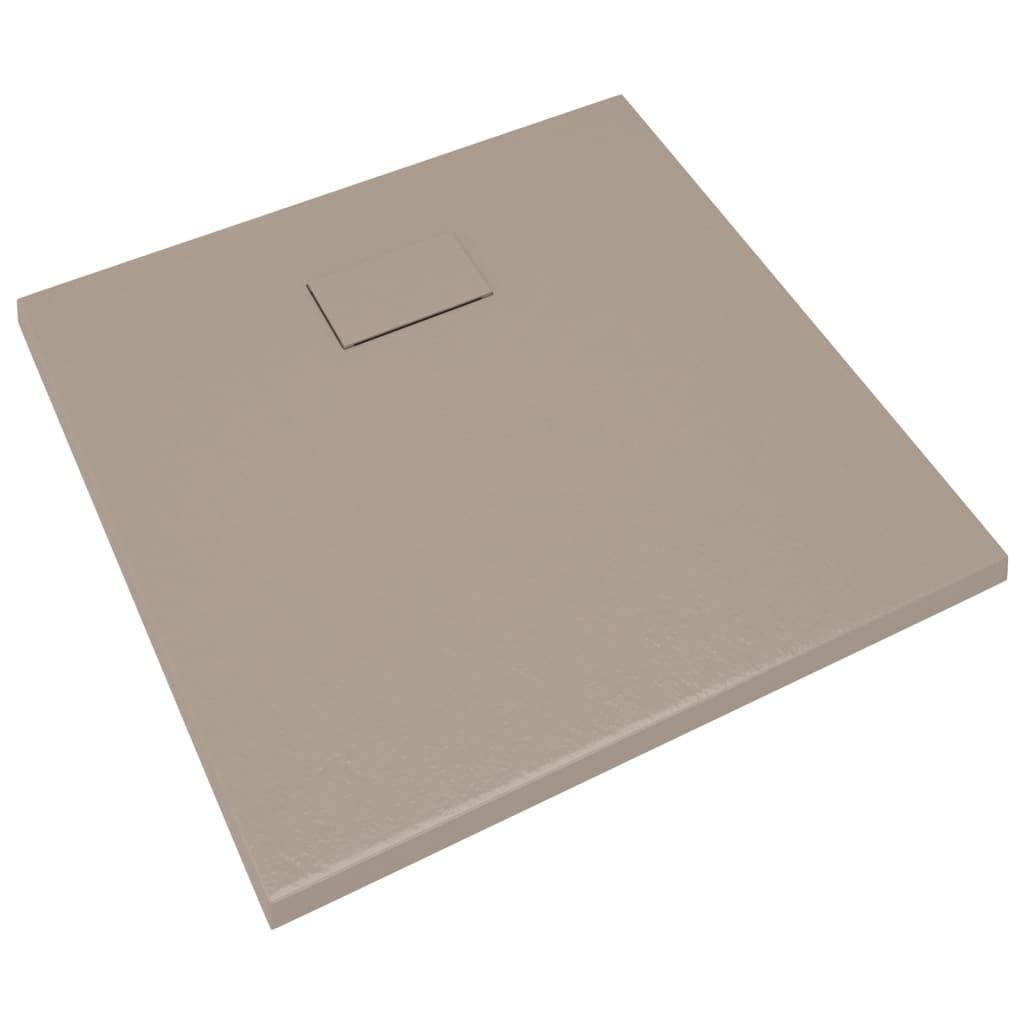 Shower Base Tray SMC Brown 80x80 cm- Shower Bases - HomeShopIreland - Home Shop Ireland - Shower Bases - Shower Base Tray SMC Brown 80x80 cm