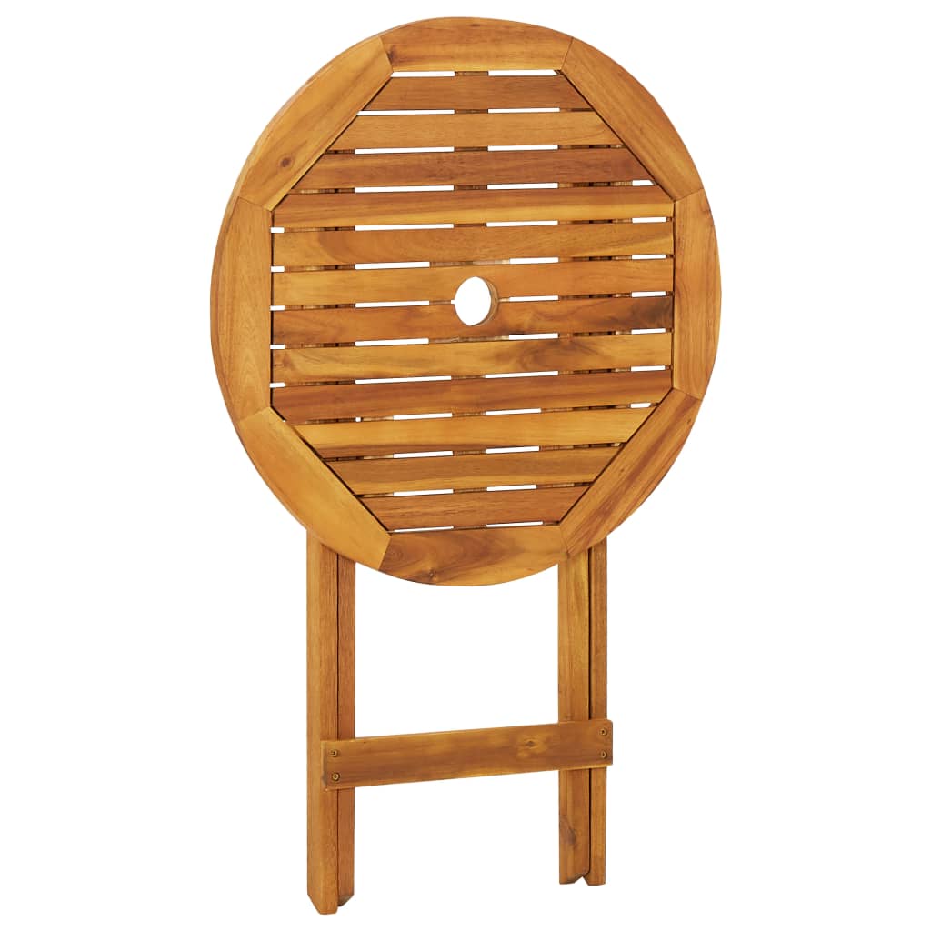 3 Piece Folding Garden Dining Set Solid Acacia Wood- Outdoor Furniture Sets - HomeShopIreland - Home Shop Ireland - Outdoor Furniture Sets - 3 Piece Folding Garden Dining Set Solid Acacia Wood