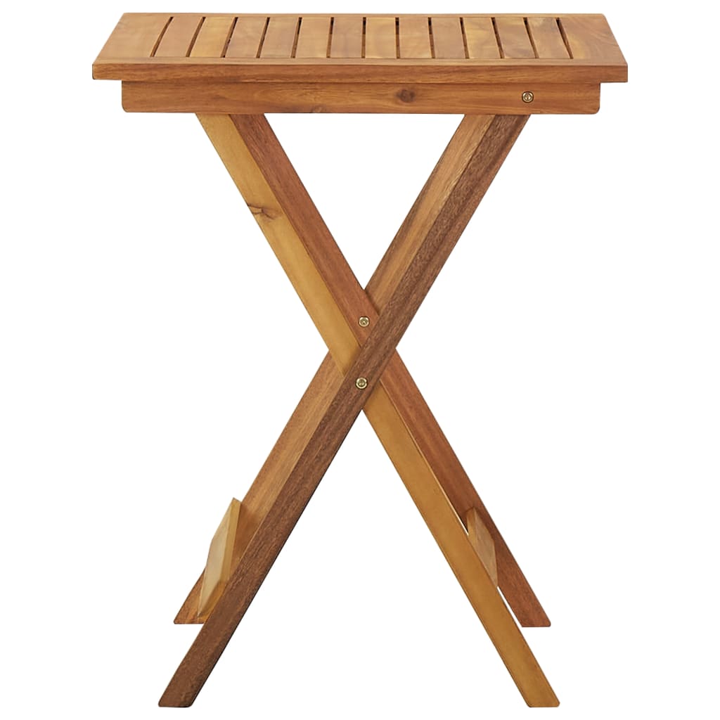 3 Piece Folding Garden Dining Set Solid Acacia Wood- Outdoor Furniture Sets - HomeShopIreland - Home Shop Ireland - Outdoor Furniture Sets - 3 Piece Folding Garden Dining Set Solid Acacia Wood