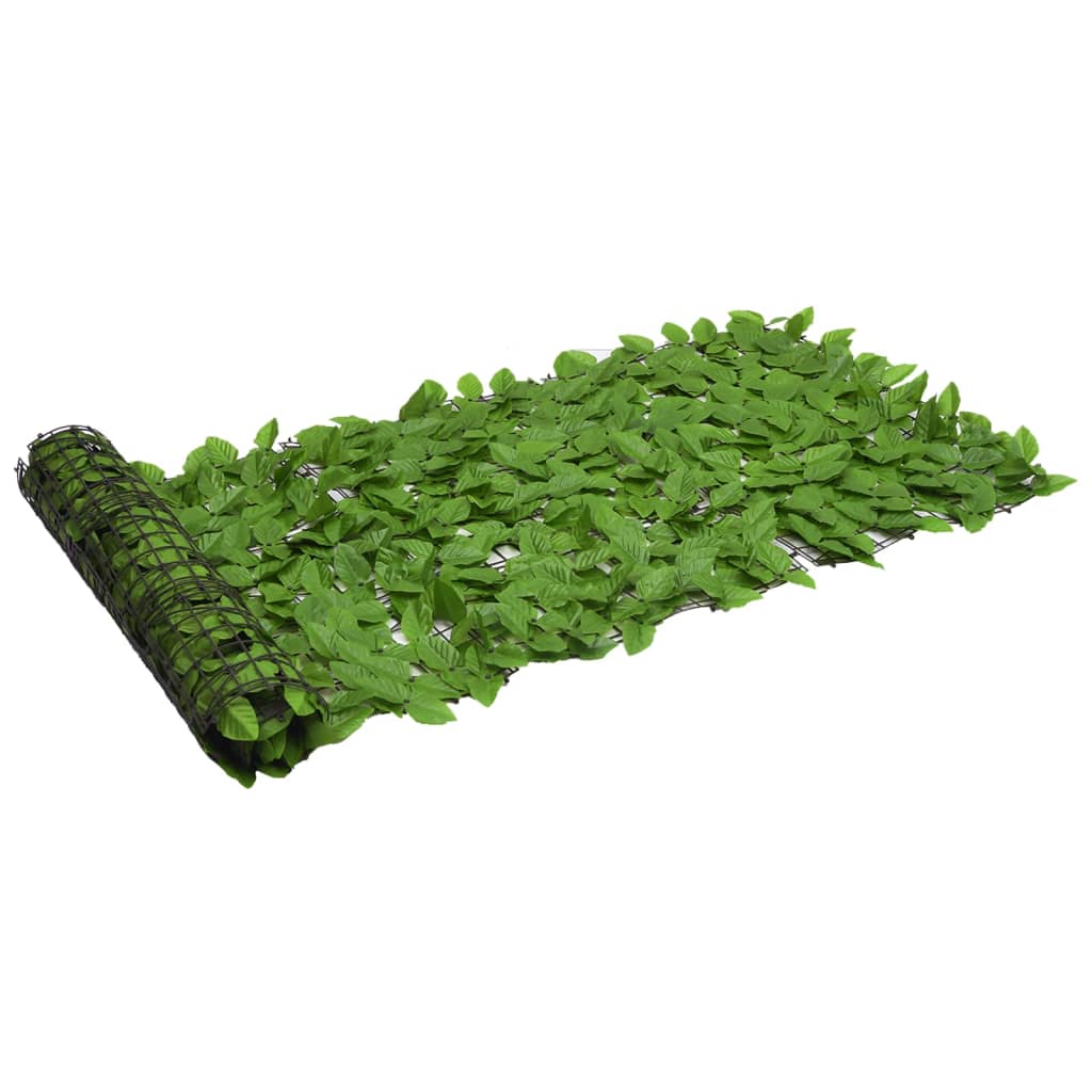 Balcony Screen with Green Leaves 300x75 cm- Outdoor Umbrellas & Sunshades - HomeShopIreland - Home Shop Ireland - Outdoor Umbrellas & Sunshades - Balcony Screen with Green Leaves 300x75 cm