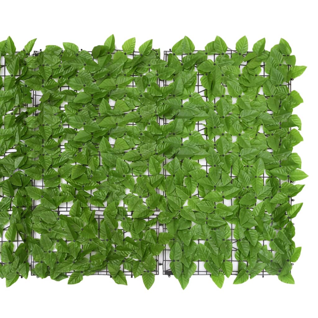 Balcony Screen with Green Leaves 300x100 cm- Outdoor Umbrellas & Sunshades - HomeShopIreland - Home Shop Ireland - Outdoor Umbrellas & Sunshades - Balcony Screen with Green Leaves 300x100 cm