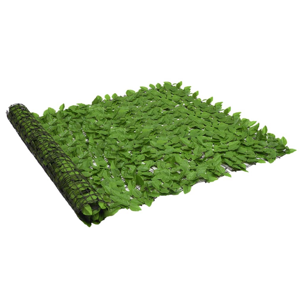 Balcony Screen with Green Leaves 300x150 cm- Outdoor Umbrellas & Sunshades - HomeShopIreland - Home Shop Ireland - Outdoor Umbrellas & Sunshades - Balcony Screen with Green Leaves 300x150 cm