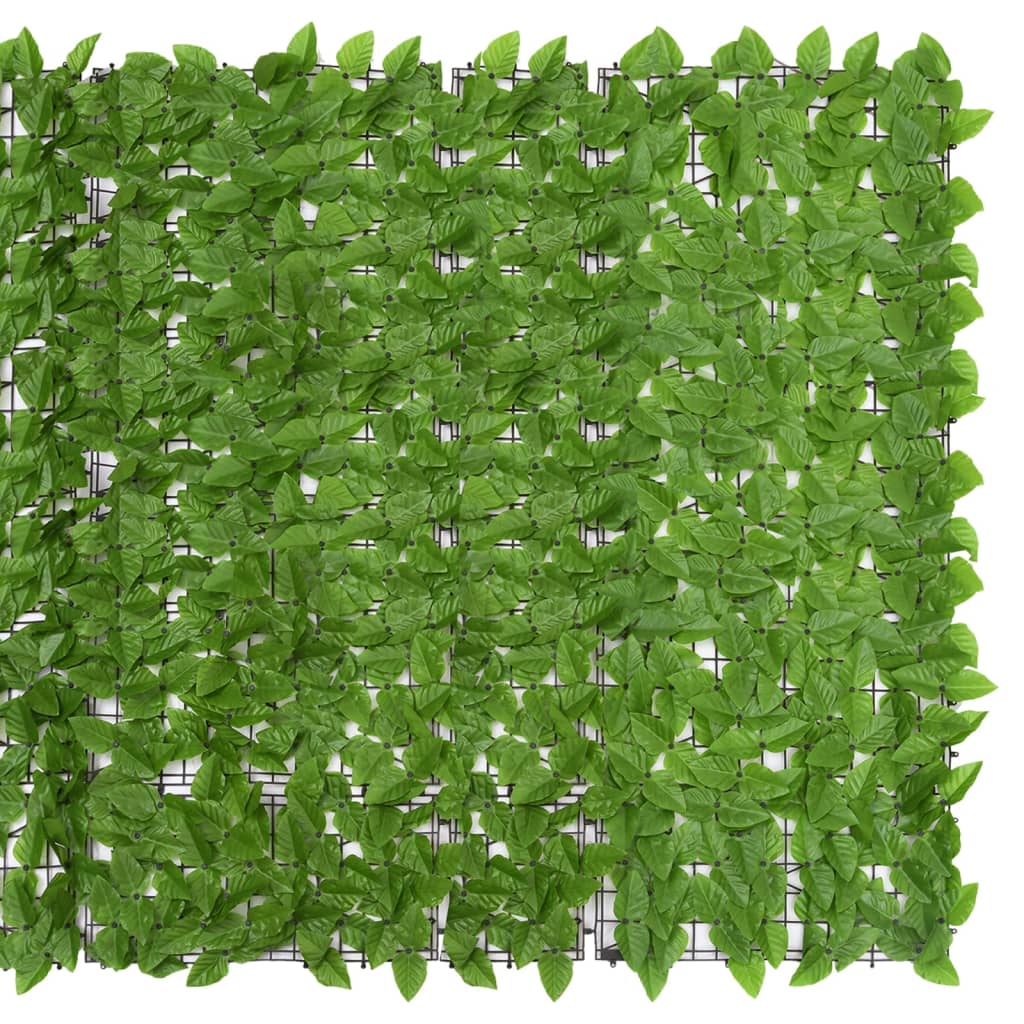Balcony Screen with Green Leaves 300x150 cm- Outdoor Umbrellas & Sunshades - HomeShopIreland - Home Shop Ireland - Outdoor Umbrellas & Sunshades - Balcony Screen with Green Leaves 300x150 cm