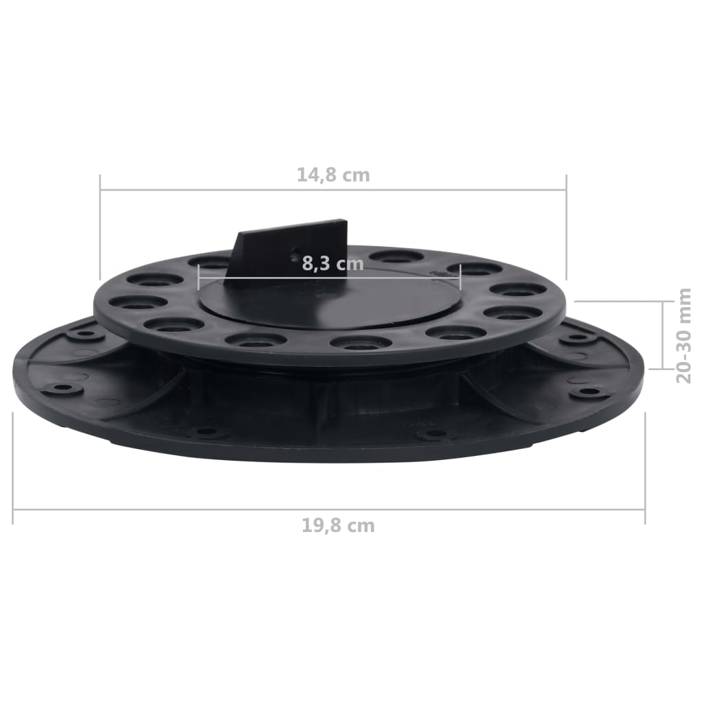 Adjustable Feet for Decking 10 pcs 20-30 mm- Flooring & Carpet - HomeShopIreland - Home Shop Ireland - Flooring & Carpet - Adjustable Feet for Decking 10 pcs 20-30 mm