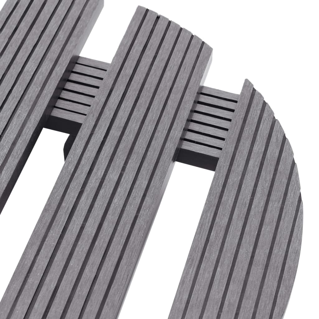 Plant Trolleys 2 pcs Grey Ã˜30x7.5 cm WPC- Plant Stands - HomeShopIreland - Home Shop Ireland - Plant Stands - Plant Trolleys 2 pcs Grey Ã˜30x7.5 cm WPC