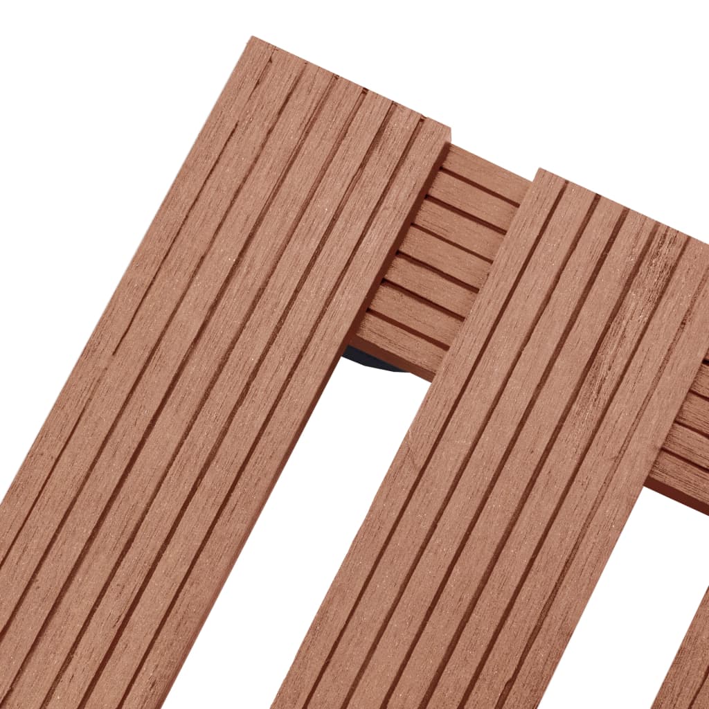 Plant Trolleys 2 pcs Brown 30x30x7.5 cm WPC- Plant Stands - HomeShopIreland - Home Shop Ireland - Plant Stands - Plant Trolleys 2 pcs Brown 30x30x7.5 cm WPC