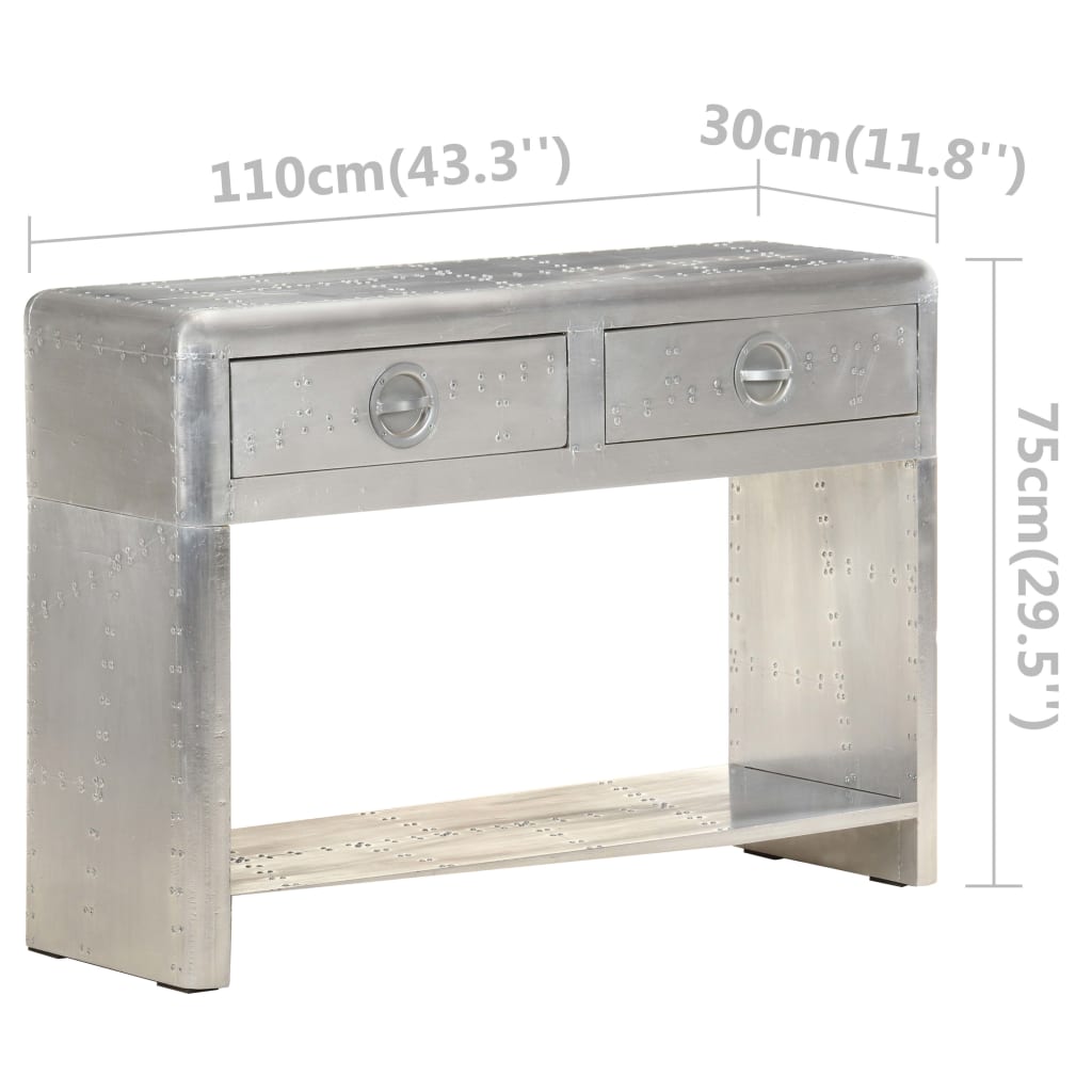 Aviator Sideboard 110x30x75 cm Metal- Buffets & Sideboards - HomeShopIreland - Home Shop Ireland - Buffets & Sideboards - Aviator Sideboard 110x30x75 cm Metal