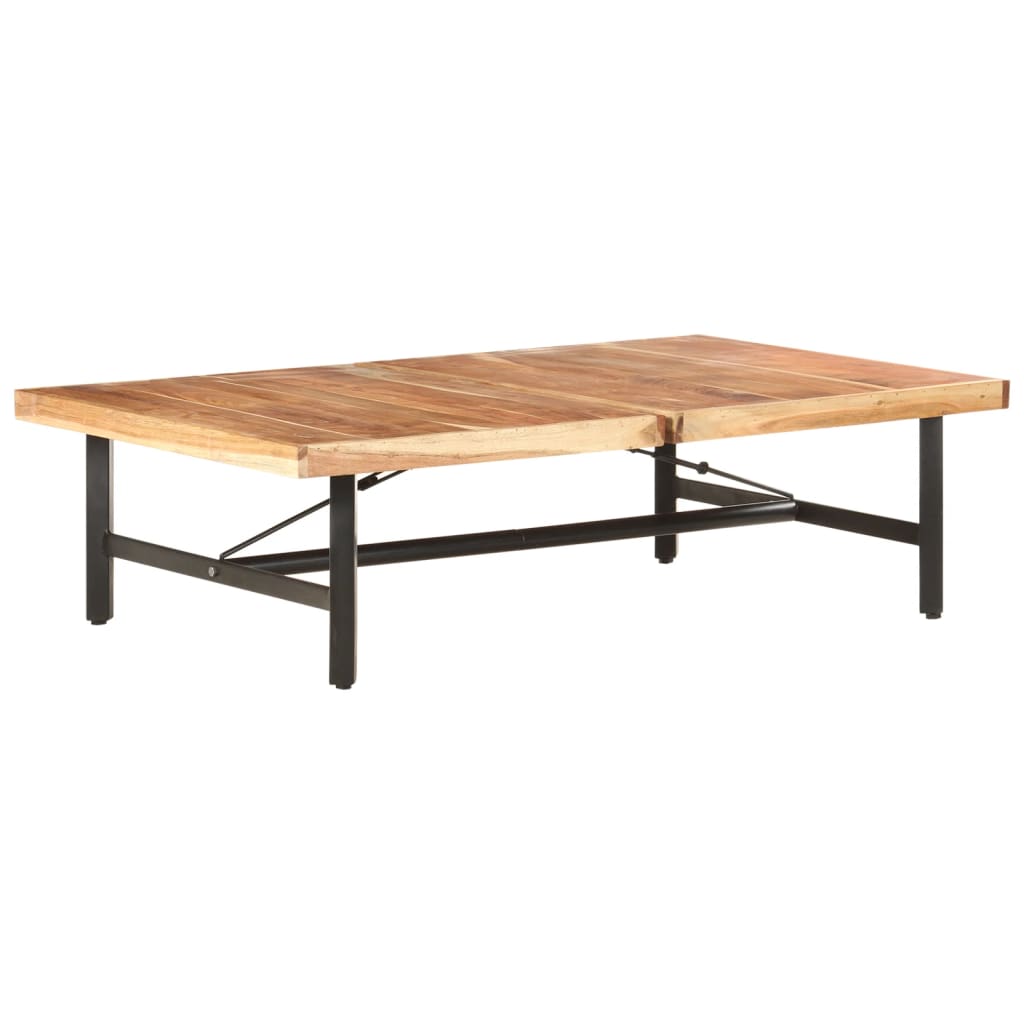 Coffee Table 142x90x42 cm Solid Acacia Wood- Coffee Tables - HomeShopIreland - Home Shop Ireland - Coffee Tables - Coffee Table 142x90x42 cm Solid Acacia Wood
