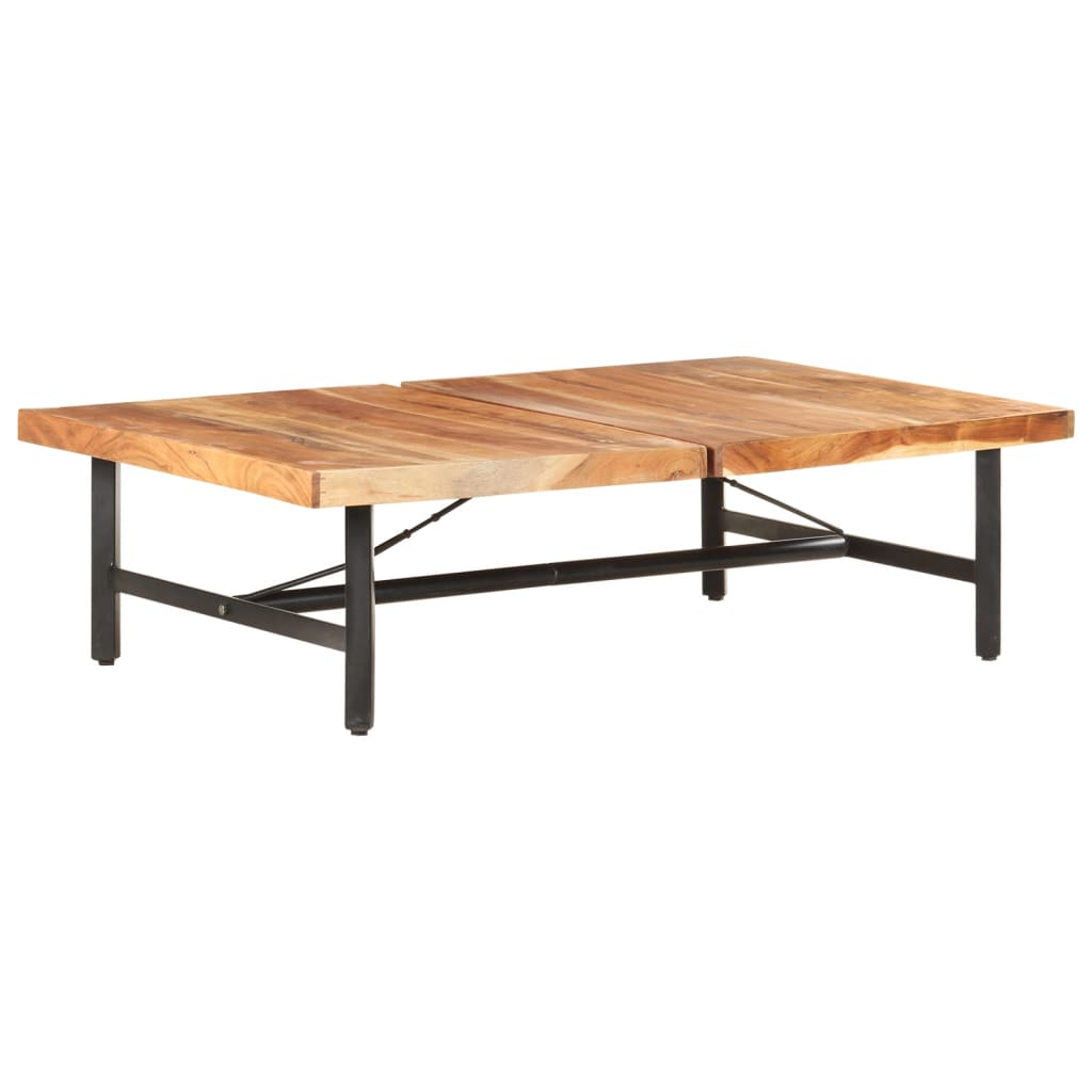 Coffee Table 142x90x42 cm Solid Acacia Wood- Coffee Tables - HomeShopIreland - Home Shop Ireland - Coffee Tables - Coffee Table 142x90x42 cm Solid Acacia Wood