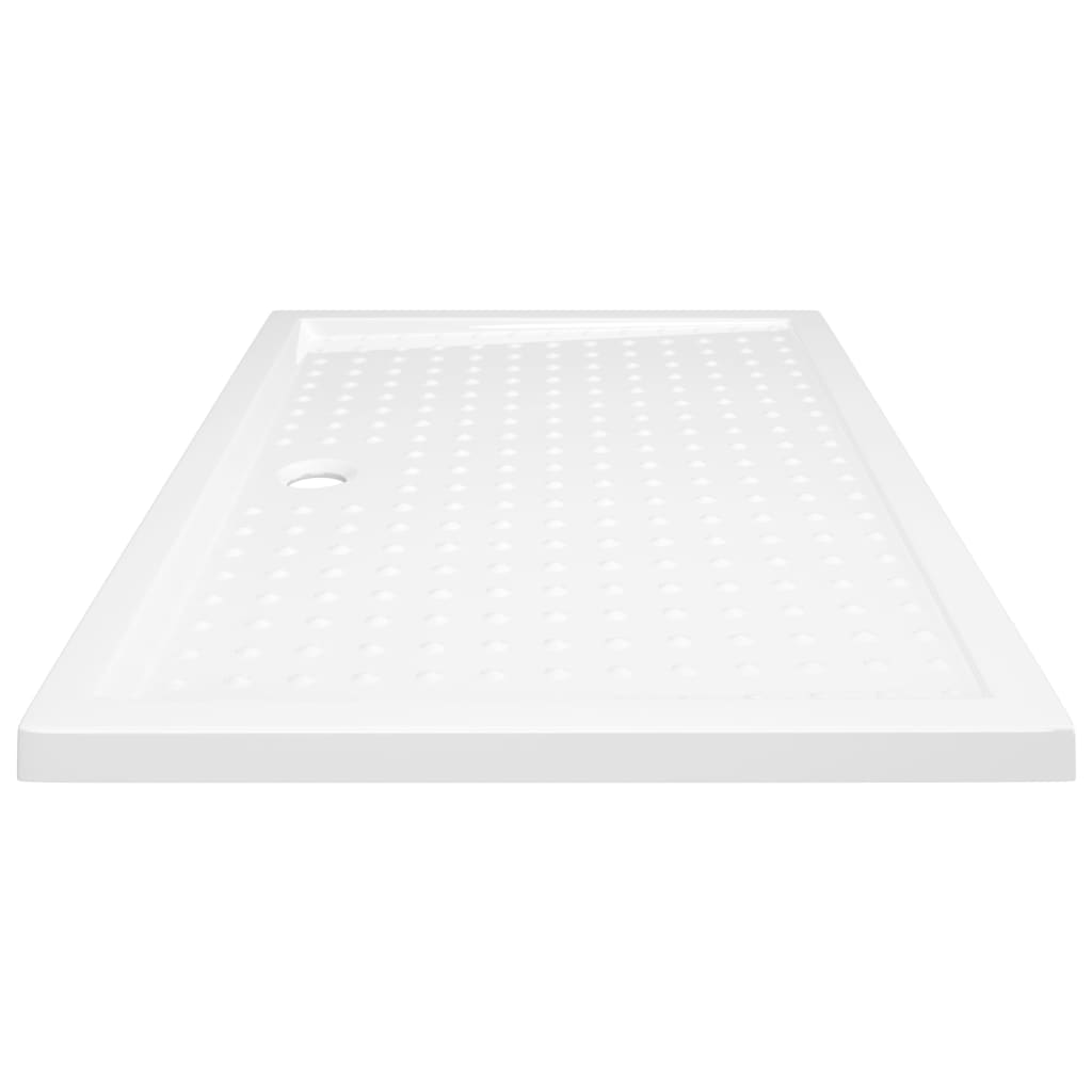 Shower Base Tray with Dots White 80x120x4 cm ABS- Shower Bases - HomeShopIreland - Home Shop Ireland - Shower Bases - Shower Base Tray with Dots White 80x120x4 cm ABS