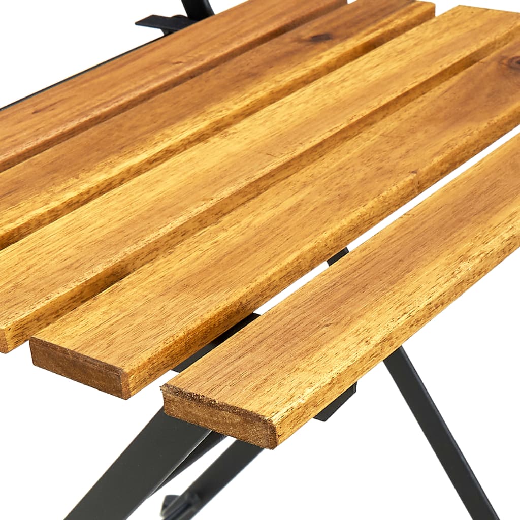 5 Piece Folding Outdoor Dining Set Solid Acacia Wood- Outdoor Furniture Sets - HomeShopIreland - Home Shop Ireland - Outdoor Furniture Sets - 5 Piece Folding Outdoor Dining Set Solid Acacia Wood