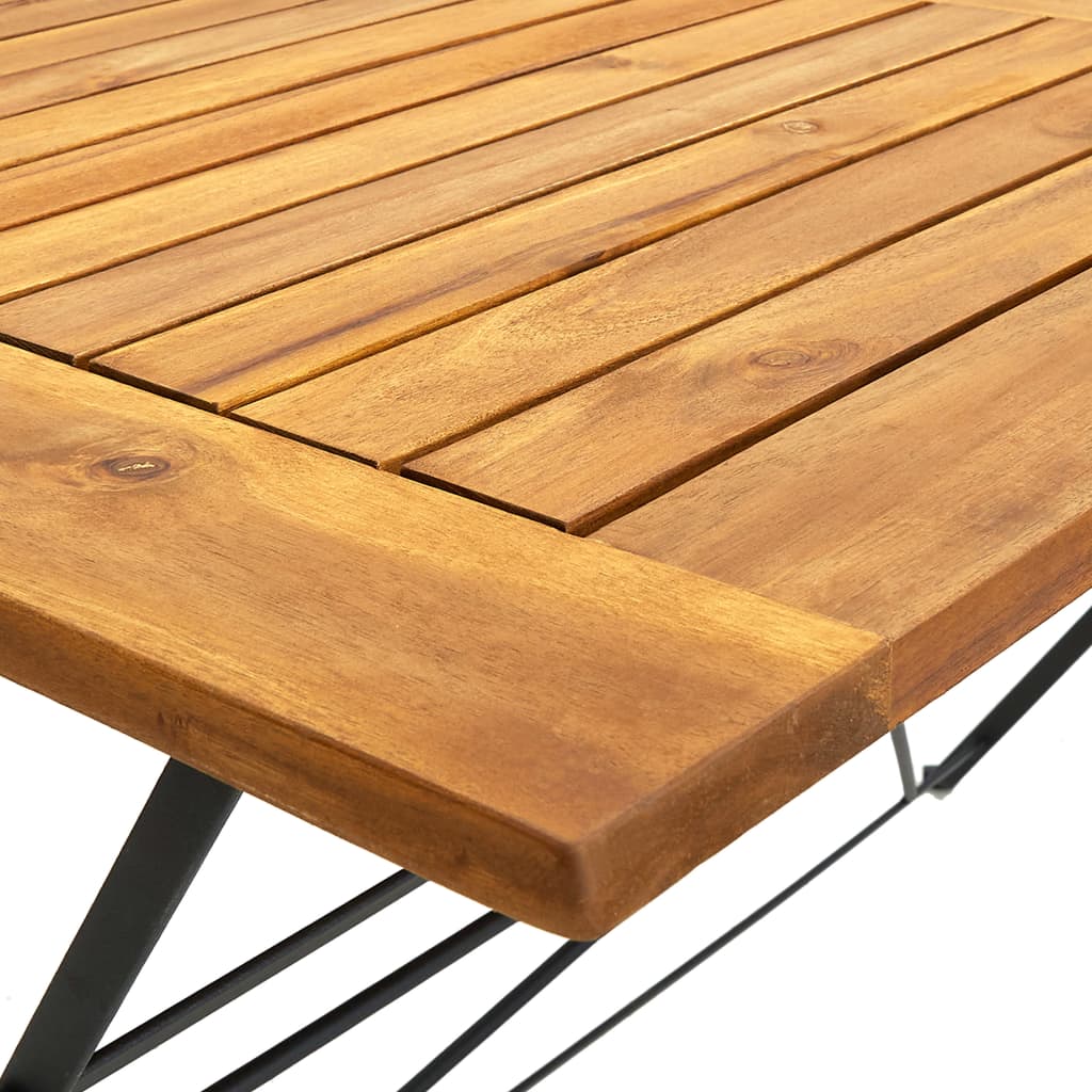 5 Piece Folding Outdoor Dining Set Solid Acacia Wood- Outdoor Furniture Sets - HomeShopIreland - Home Shop Ireland - Outdoor Furniture Sets - 5 Piece Folding Outdoor Dining Set Solid Acacia Wood