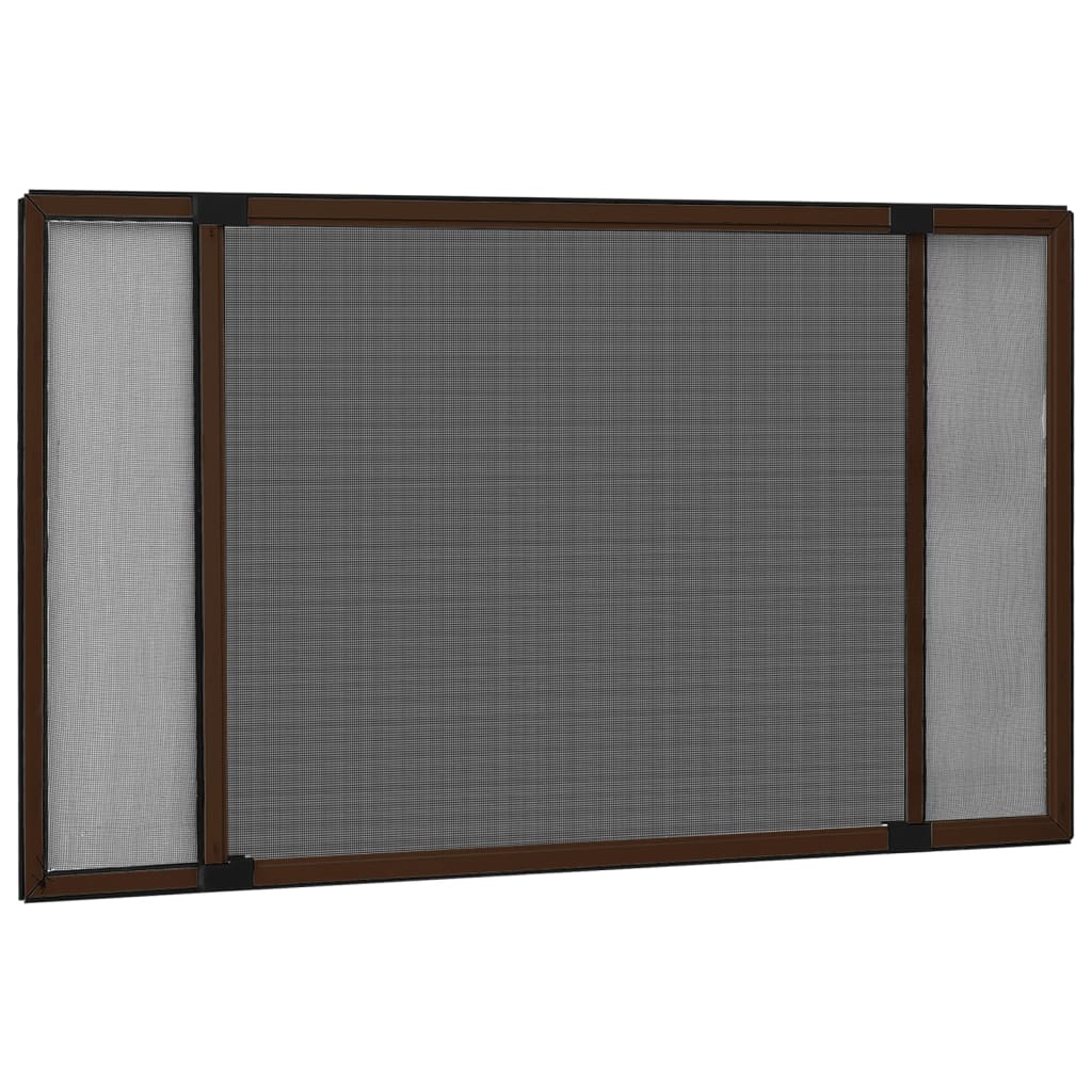 Extendable Insect Screen for Windows Brown- Window Screens - HomeShopIreland - Home Shop Ireland - Window Screens - Extendable Insect Screen for Windows Brown