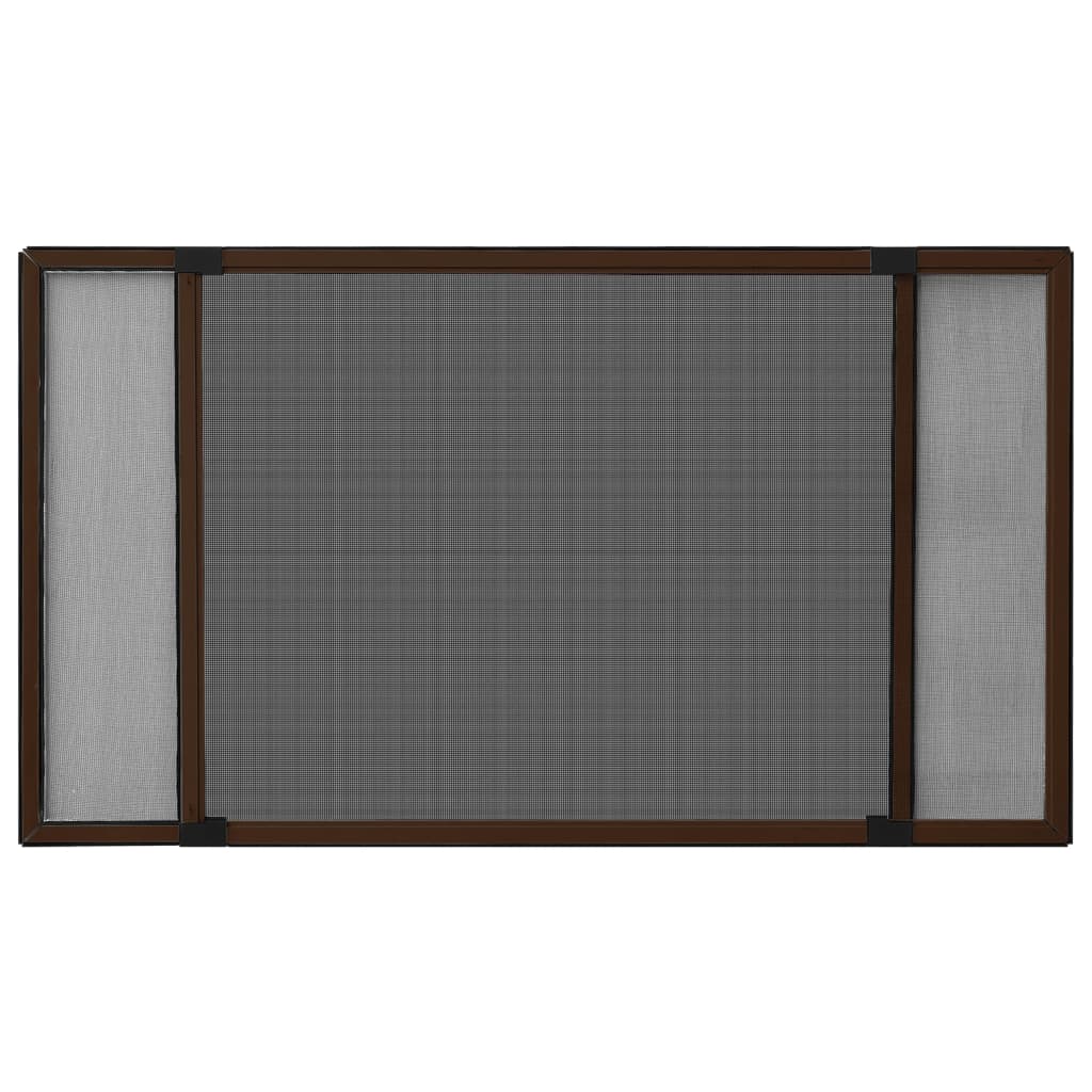 Extendable Insect Screen for Windows Brown- Window Screens - HomeShopIreland - Home Shop Ireland - Window Screens - Extendable Insect Screen for Windows Brown