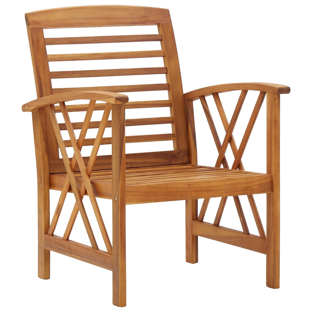 4 Piece Garden Lounge Set Solid Acacia Wood- Outdoor Furniture Sets - HomeShopIreland - Home Shop Ireland - Outdoor Furniture Sets - 4 Piece Garden Lounge Set Solid Acacia Wood