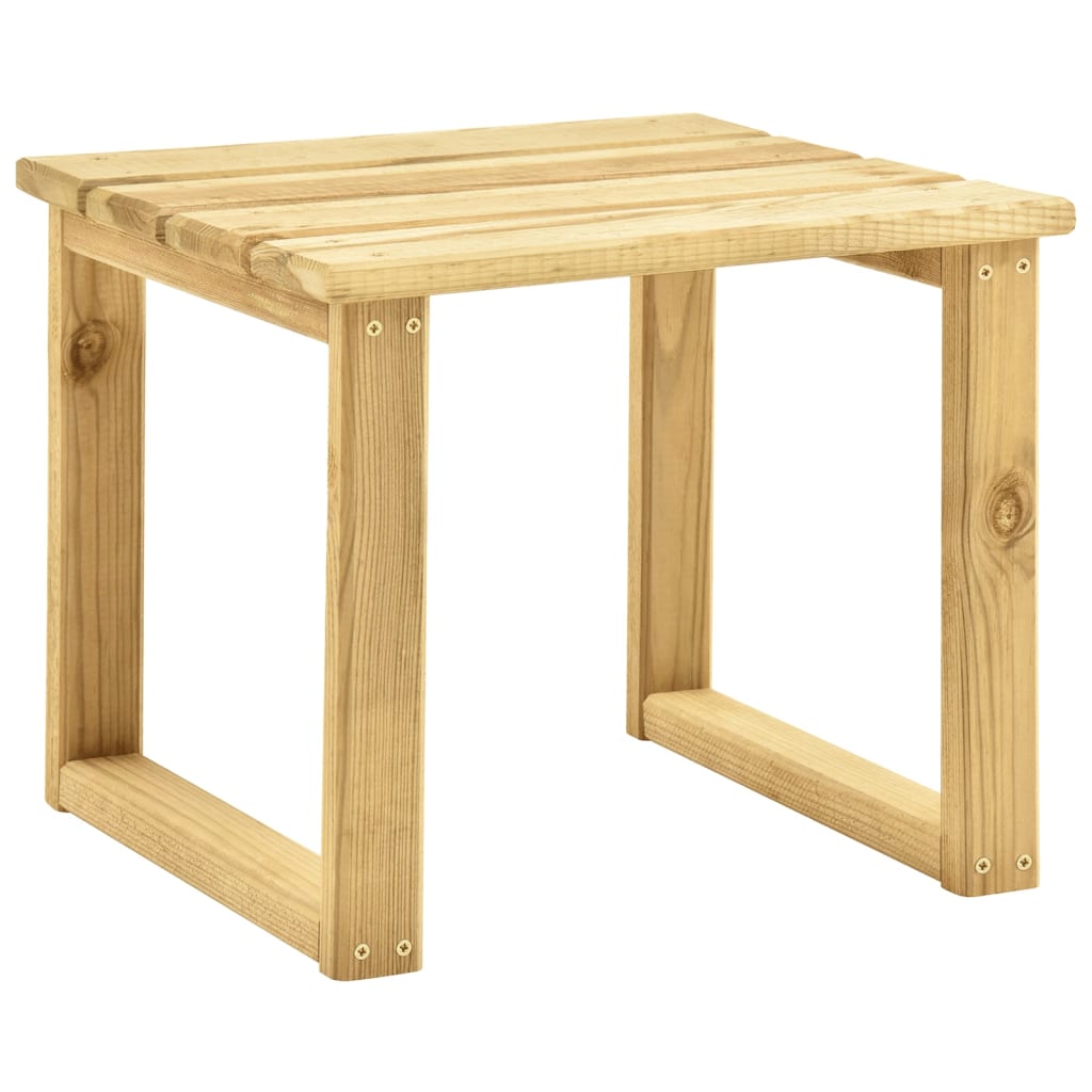 Sun Lounger with Table Green Impregnated Pinewood- Sunloungers - HomeShopIreland - Home Shop Ireland - Sunloungers - Sun Lounger with Table Green Impregnated Pinewood