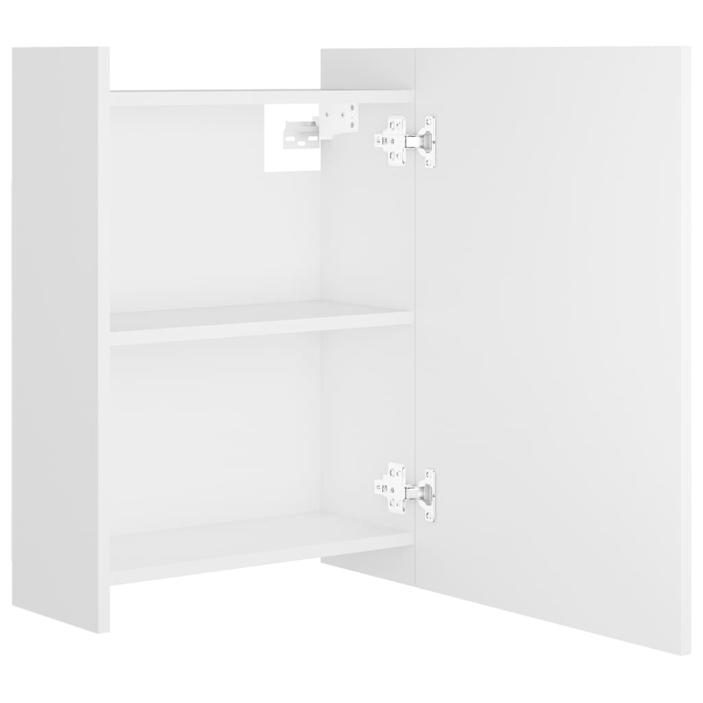Bathroom Mirror Cabinet White 62.5x20.5x64 cm Chipboard- Bathroom Vanity Units - HomeShopIreland - Home Shop Ireland - Bathroom Vanity Units - Bathroom Mirror Cabinet White 62.5x20.5x64 cm Chipboard