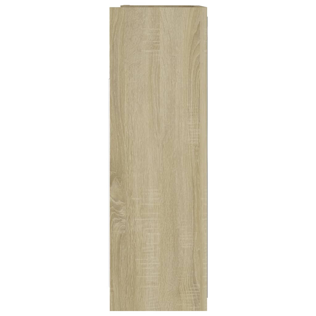 Bathroom Mirror Cabinet Sonoma Oak 62.5x20.5x64 cm Chipboard- Bathroom Vanity Units - HomeShopIreland - Home Shop Ireland - Bathroom Vanity Units - Bathroom Mirror Cabinet Sonoma Oak 62.5x20.5x64 cm Chipboard