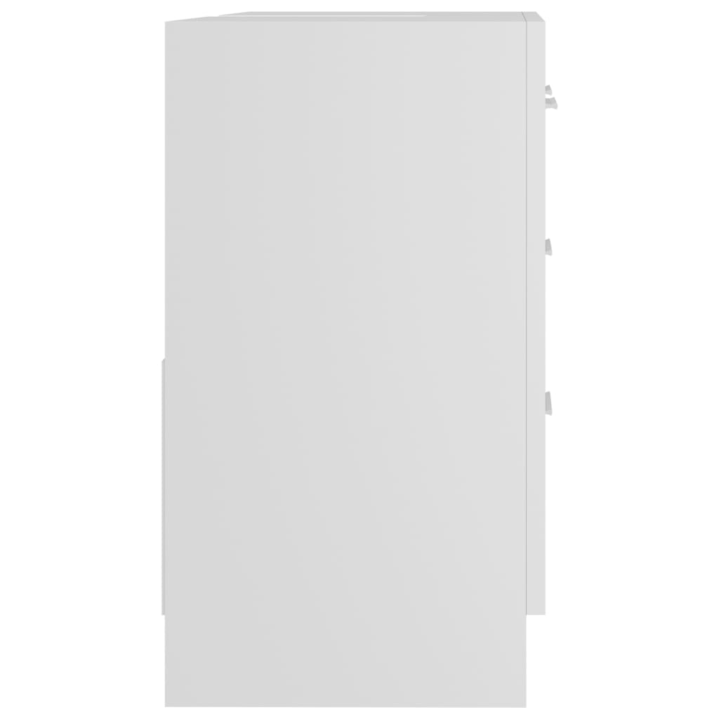 Sink Cabinet White 63x30x54 cm Chipboard- Bathroom Furniture Sets - HomeShopIreland - Home Shop Ireland - Bathroom Furniture Sets - Sink Cabinet White 63x30x54 cm Chipboard