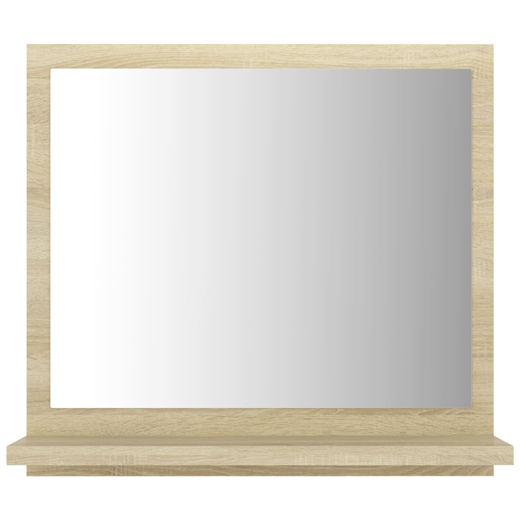 Bathroom Mirror Sonoma Oak 40x10.5x37 cm Chipboard- Bathroom Vanity Units - HomeShopIreland - Home Shop Ireland - Bathroom Vanity Units - Bathroom Mirror Sonoma Oak 40x10.5x37 cm Chipboard