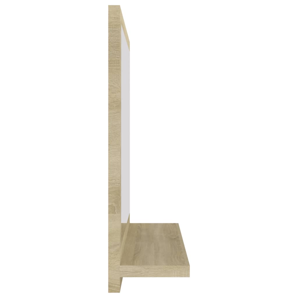 Bathroom Mirror Sonoma Oak 40x10.5x37 cm Chipboard- Bathroom Vanity Units - HomeShopIreland - Home Shop Ireland - Bathroom Vanity Units - Bathroom Mirror Sonoma Oak 40x10.5x37 cm Chipboard