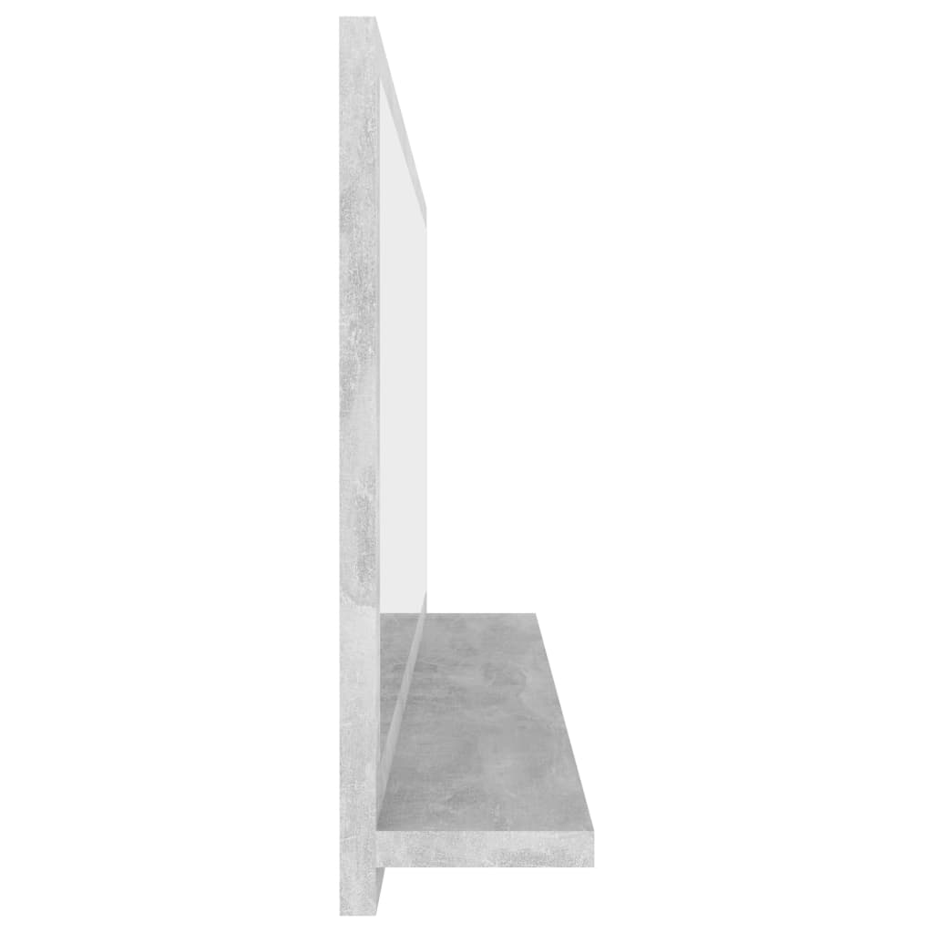 Bathroom Mirror Concrete Grey 90x10.5x37 cm Chipboard- Bathroom Vanity Units - HomeShopIreland - Home Shop Ireland - Bathroom Vanity Units - Bathroom Mirror Concrete Grey 90x10.5x37 cm Chipboard